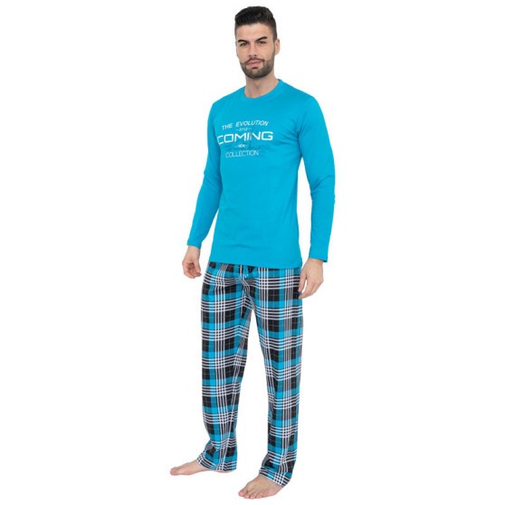 Muška pidžama Gino višebojan (79067)
