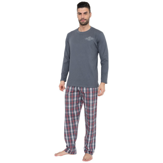 Muška pidžama Gino višebojan (79061)