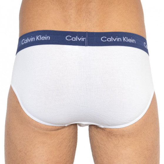 3PACK muške gaćice Calvin Klein bijela (U2661G-BUH)