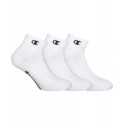 3PACK čarape Champion bijela (Y08QH-8V0)