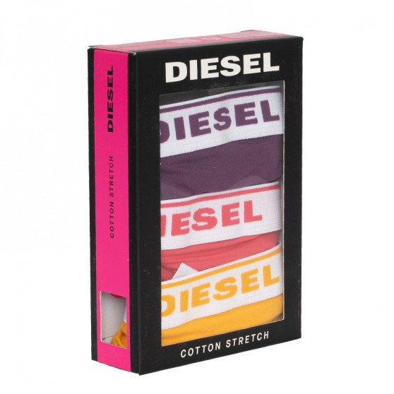 3PACK Ženske tange Diesel višebojan (00SE0K-0EAUF-E4964)