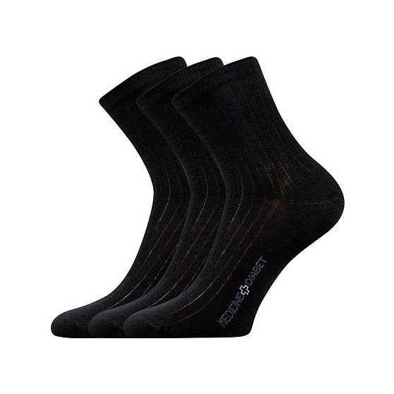 3PACK čarape Lonka crno (Demedik)