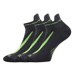 3PACK čarape VoXX tamno siva (Rex 10)