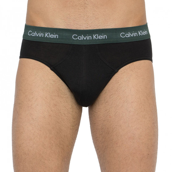 3PACK muške gaćice Calvin Klein crno (U2661G-ORA)
