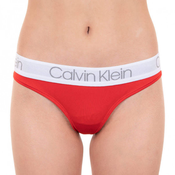 5PACK ženske tange Calvin Klein višebojan (QD6013E-FZ8)