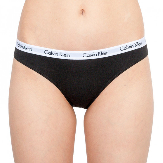 3PACK žensko donje rublje Calvin Klein višebojan (QD3588E-QT6)
