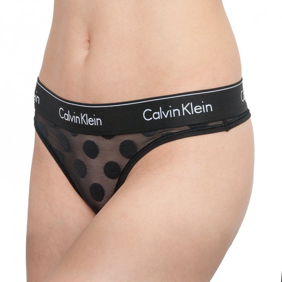 Ženske tange Calvin Klein crno (QF5849E-6WA)