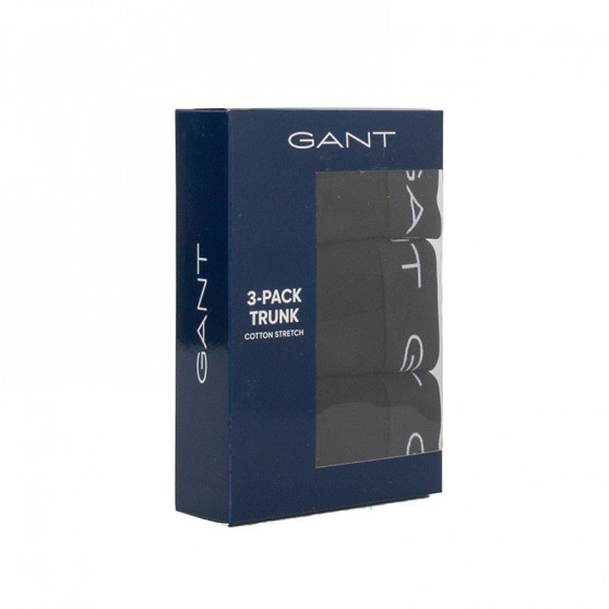 3PACK muške bokserice Gant crno (3003-5)