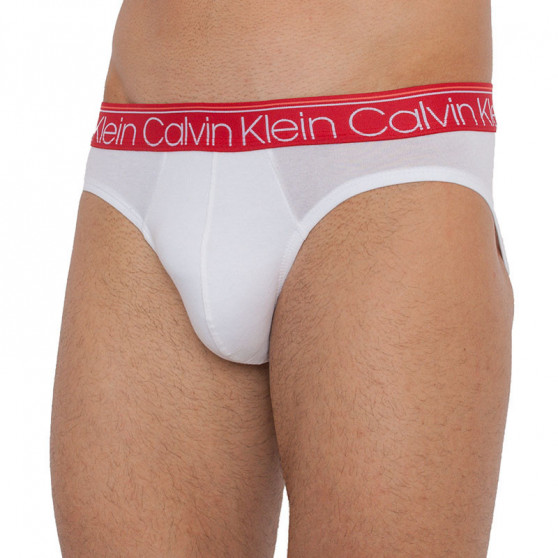 3PACK muške slip gaće Calvin Klein višebojan (NB2415A-WBR)