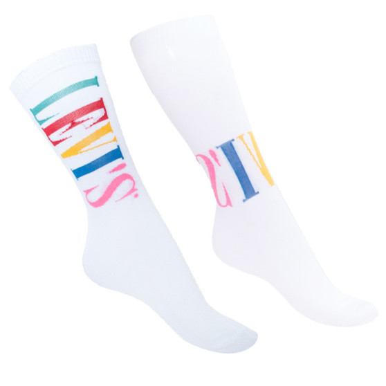 2PACK čarape Levis bijela (903029001 011)