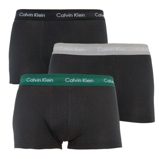 3PACK muške bokserice Calvin Klein crno (U2664G-BAL)