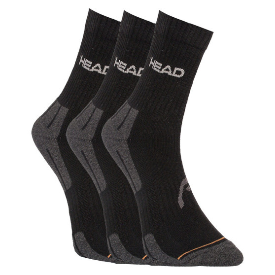 3PACK GLAVA čarape crne (741020001 200)