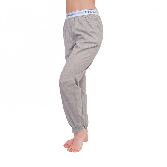 Ženske hlače za spavanje Calvin Klein siva (QS5934E-020)
