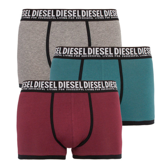 3PACK muške bokserice Diesel višebojan (A00897-0PAZU-E5198)