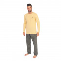 Muška pidžama Gino žuta boja (79079)
