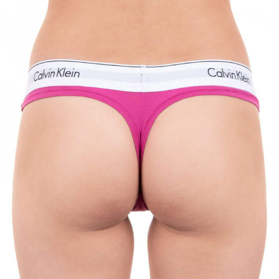 Ženske tange Calvin Klein ružičasta (F3786E BM6)