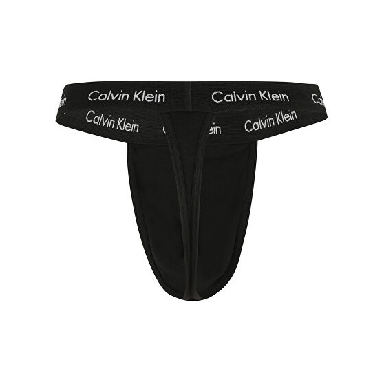2PACK muške tange Calvin Klein crno (NB2208A-001)