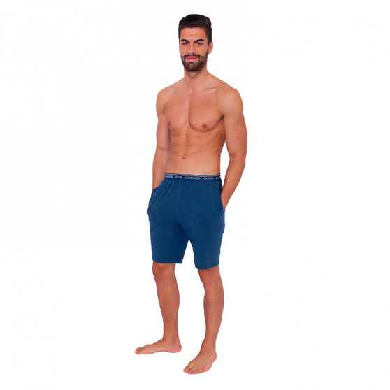 Muške kratke hlače za spavanje CK ONE plave (NM1906E-BN3)