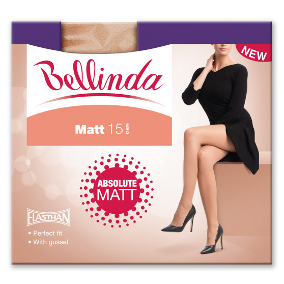 Ženske najlonske čarape Bellinda jantar (225021-0230)