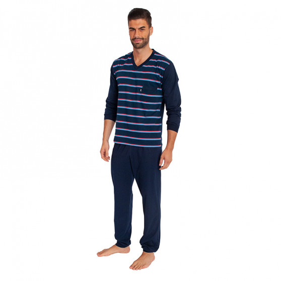 Muška pidžama Foltýn tamno plava (FPD2)
