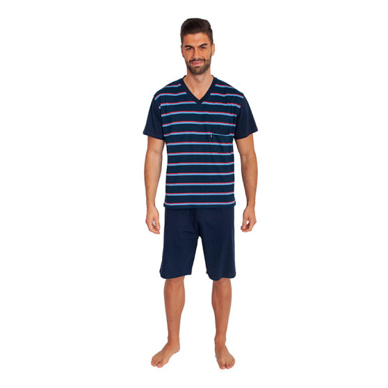 Muška pidžama Foltýn tamno plava (FPK6)