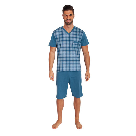 Muška pidžama Foltýn prevelika plava (FPKN7)