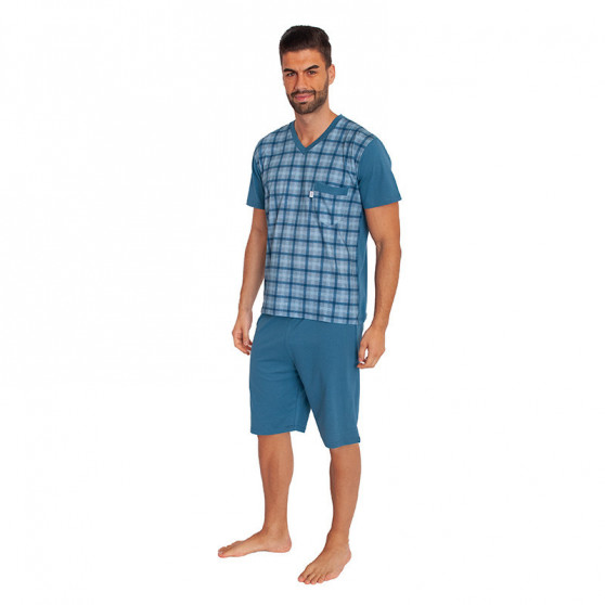 Muška pidžama Foltýn prevelika plava (FPKN7)