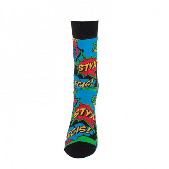 3PACK sretne čarape Styx visok u poklon kutiji (H8575556)