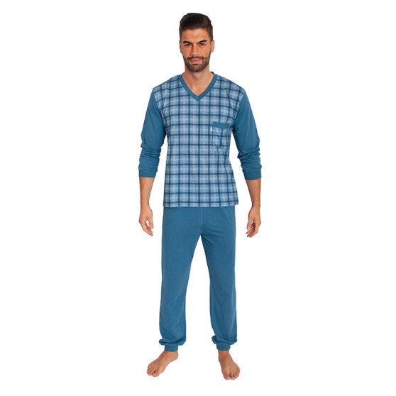 Muška pidžama Foltýn prevelika plava (FPDN3)