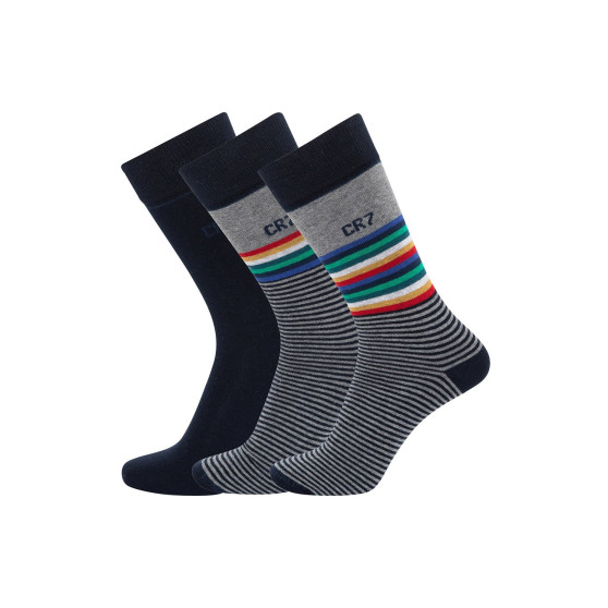 3PACK čarape CR7 višebojan (8273-80-114)