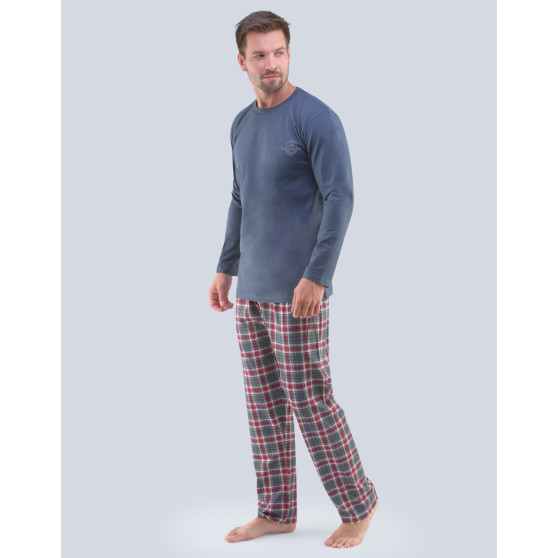 Muška pidžama Gino tamno siva (79091)