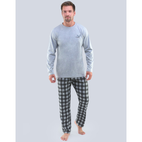 Muška pidžama Gino siva (79103)