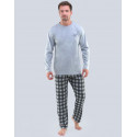 Muška pidžama Gino siva (79103)