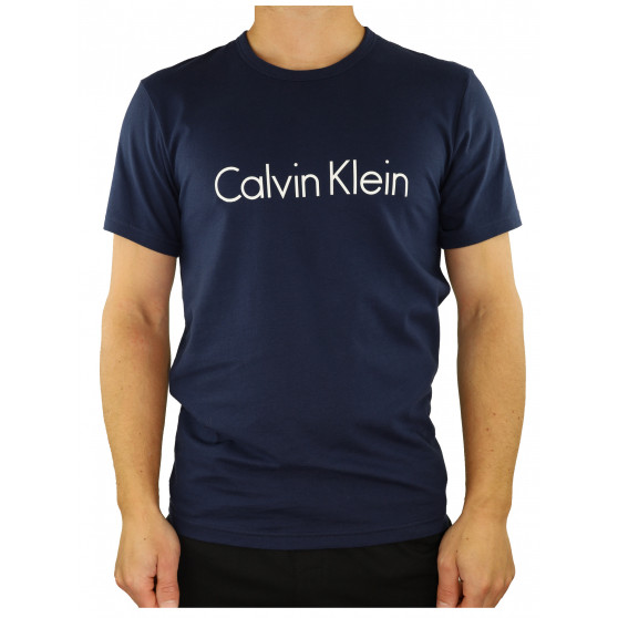 Muška majica kratkih rukava Calvin Klein tamno plava (NM1129E-8SB)