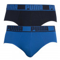 2PACK muške slip gaće Puma sportsko plava (671021001 001)
