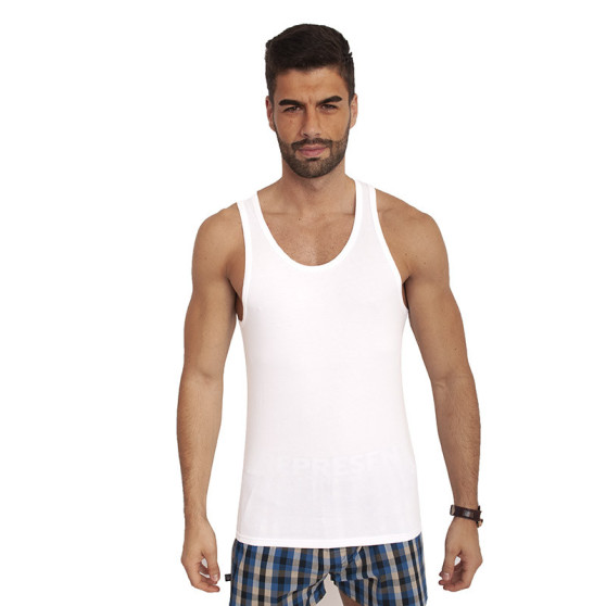 2PACK muška majica bez rukava Calvin Klein bijela (NB1099A-100)