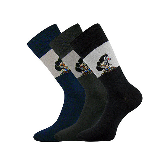 3PACK čarape BOMA višebojan (KR 111)