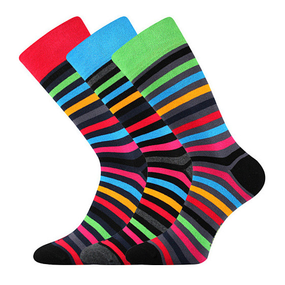 3PACK čarape Lonka višebojan (Deline)
