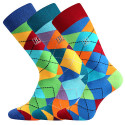 3PACK čarape Lonka višebojan (Dikarus)