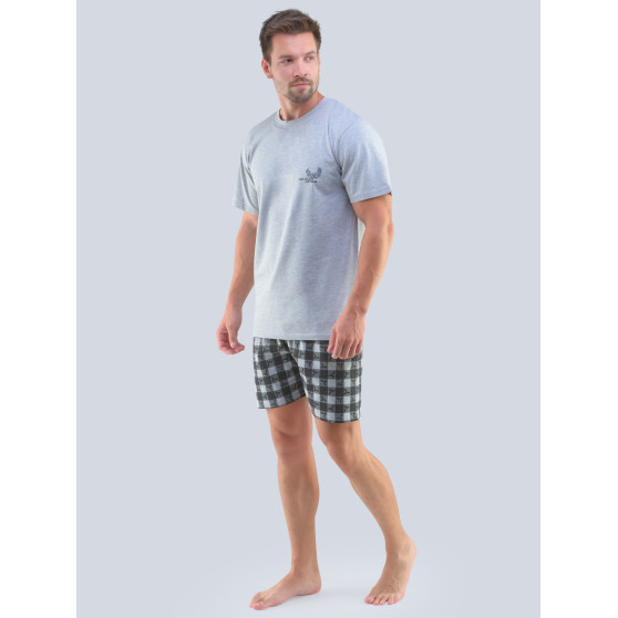 Muška pidžama Gino siva (79098)