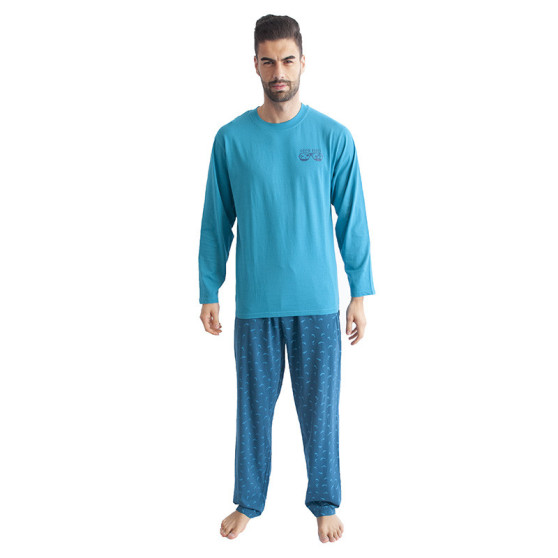 Muška pidžama Gino tirkiz (79089)