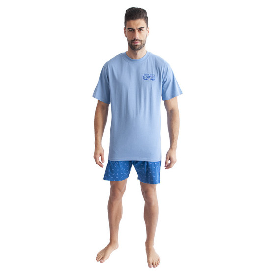 Muška pidžama Gino svijetlo plava (79094)