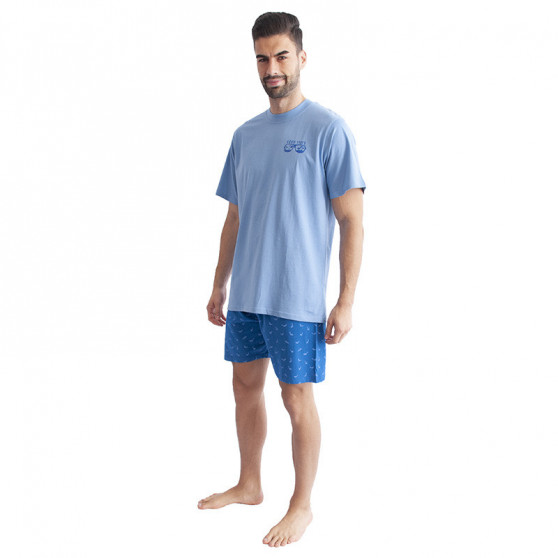 Muška pidžama Gino svijetlo plava (79094)