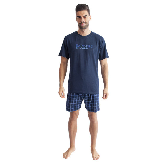 Muška pidžama Gino tamno plava (79100)