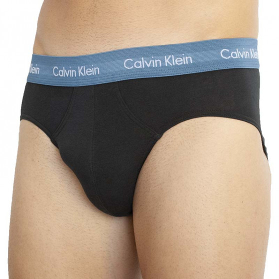 3PACK muške gaćice Calvin Klein crno (U2661G-9HC)