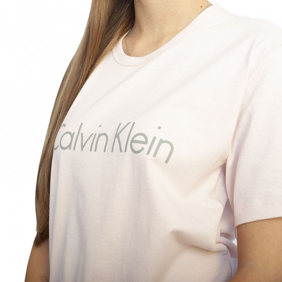 Ženska majica kratkih rukava Calvin Klein ružičasta (QS6105E-2NT)