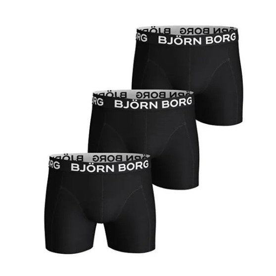 3PACK muške bokserice Bjorn Borg crno (9999-1076-90011)