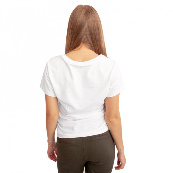 2PACK Ženska majica kratkih rukava CK ONE bijela (QS6442E-100)