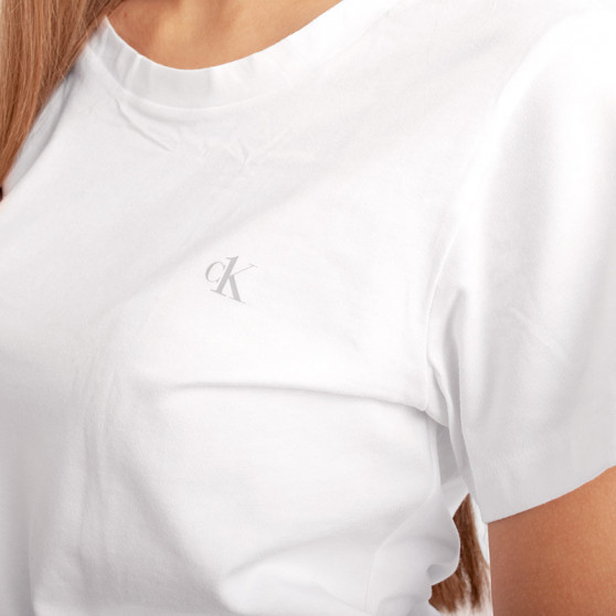 2PACK Ženska majica kratkih rukava CK ONE bijela (QS6442E-100)