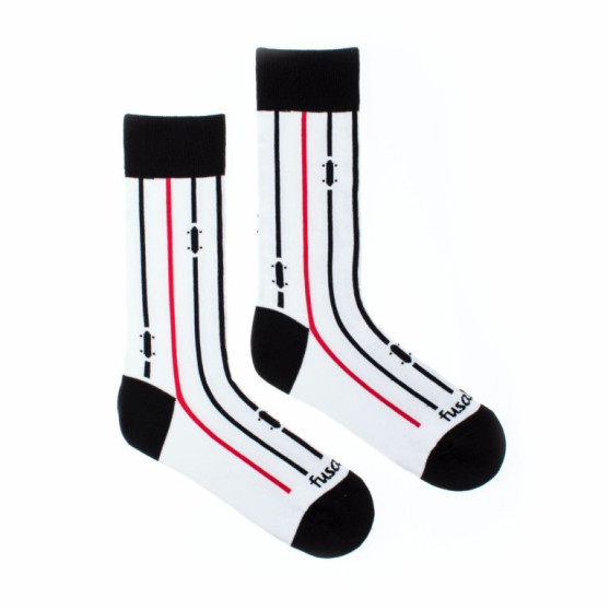 Sretne čarape Fusakle na bijeloj ploči (--0940)